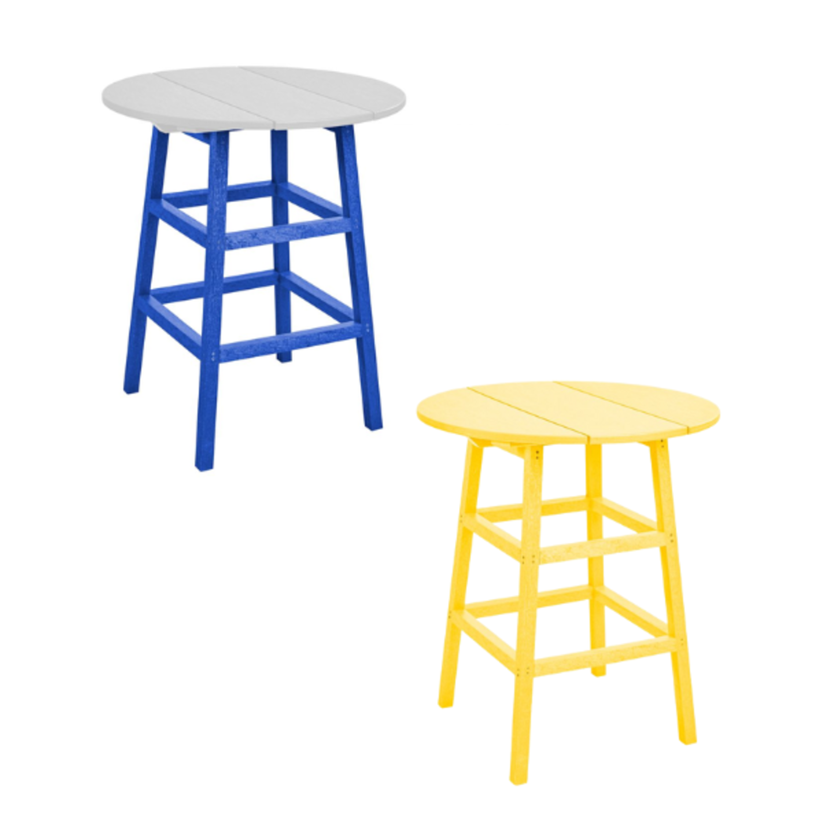 C.R. Plastics C.R. Plastic - Counter Table Legs (Table Top not Included)