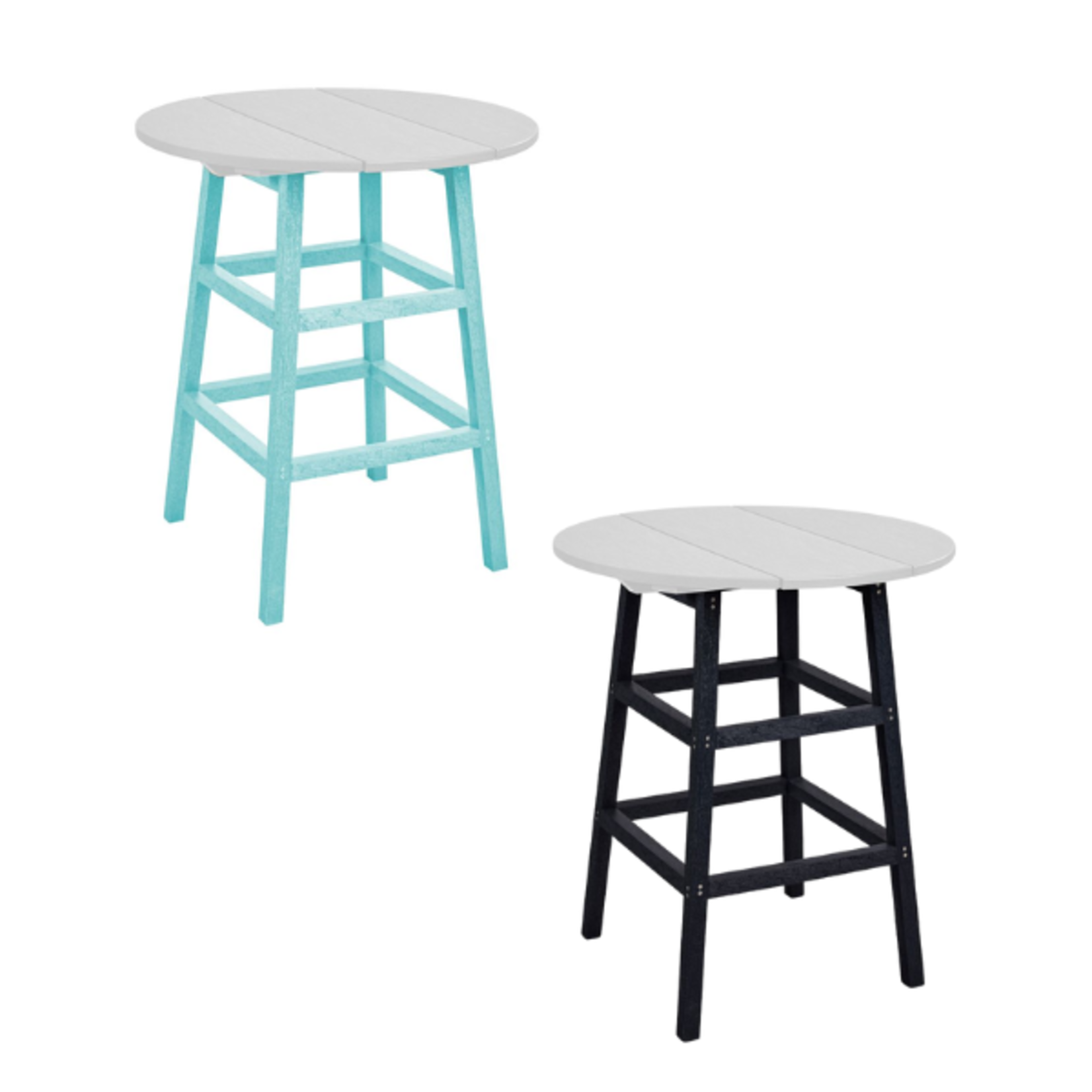 C.R. Plastics C.R. Plastic - Counter Table Legs (Table Top not Included)