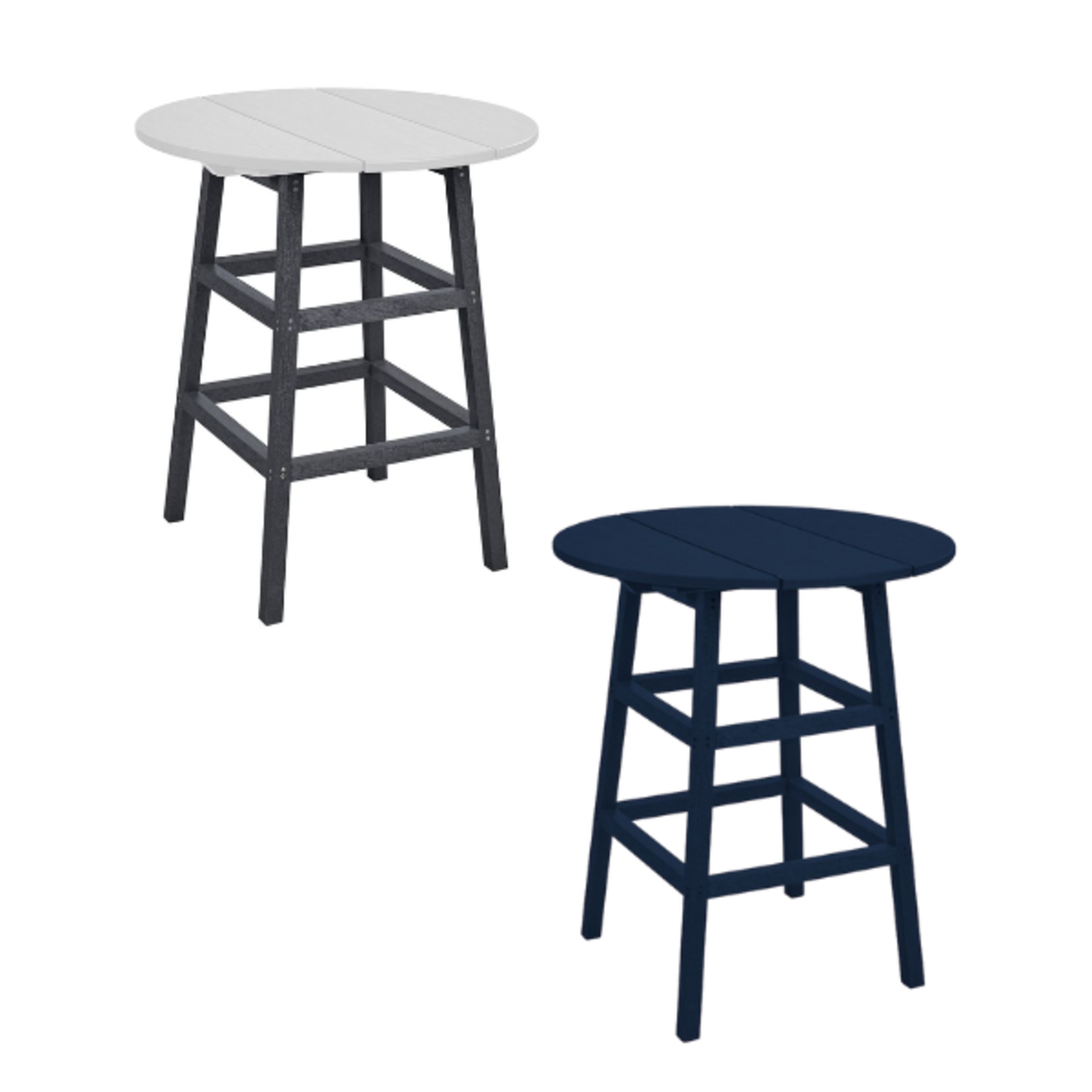 C.R. Plastics C.R. Plastic - Counter Table Legs (Table Top not Included)