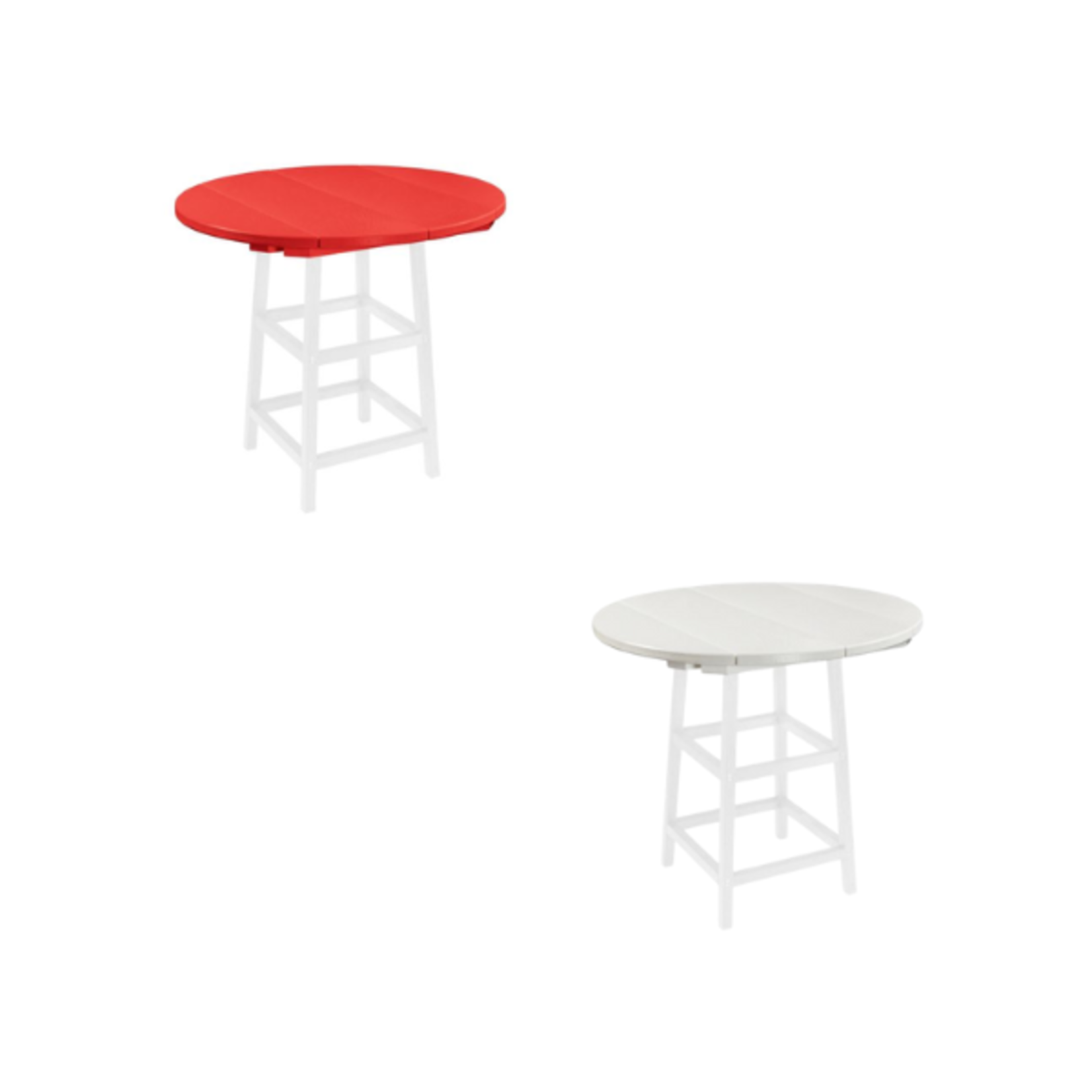 C.R. Plastics C.R. Plastic - 40" Round Table Top (Table Legs Not Included)