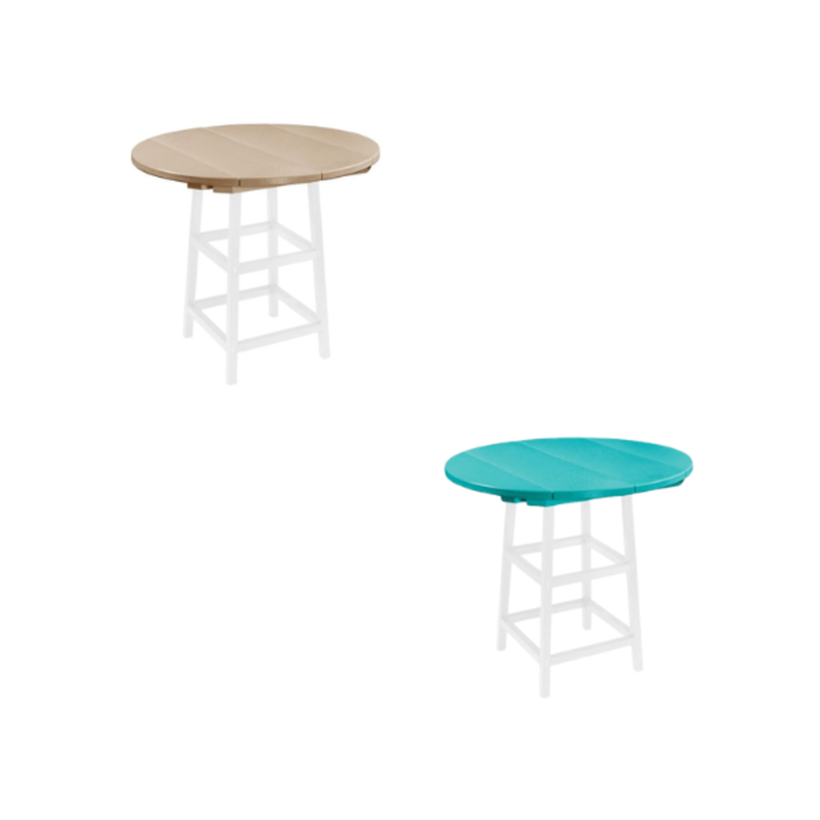 C.R. Plastics C.R. Plastic - 40" Round Table Top (Table Legs Not Included)