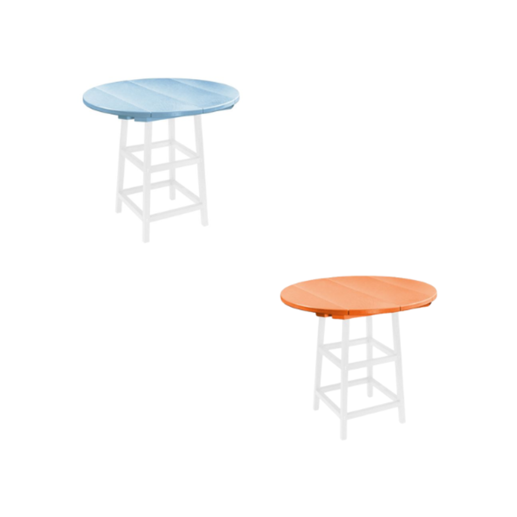 C.R. Plastics C.R. Plastic - 40" Round Table Top (Table Legs Not Included)