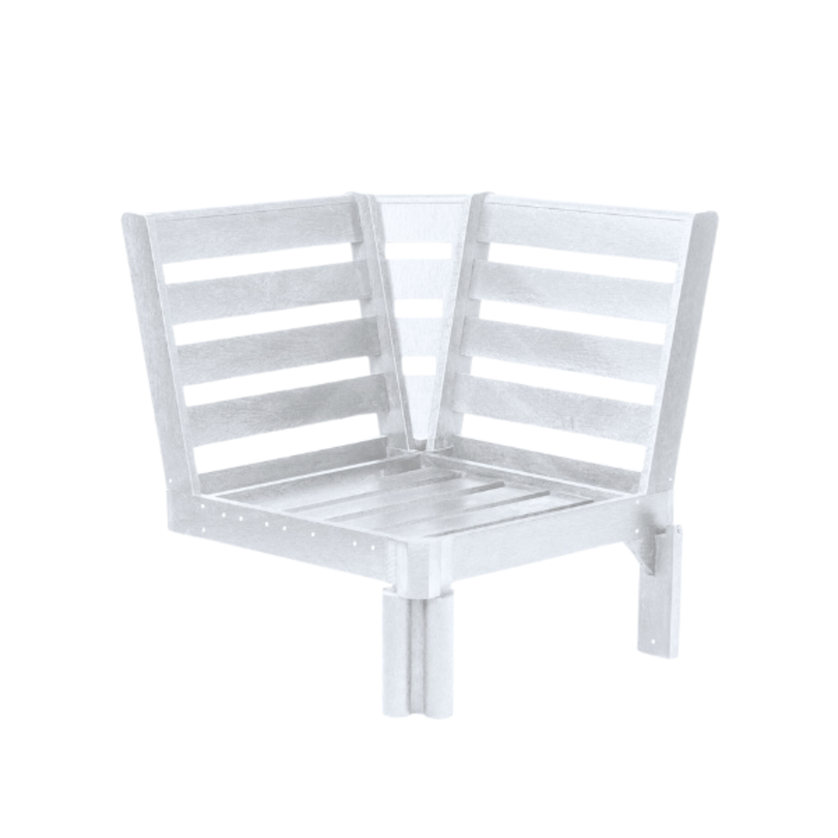 C.R. Plastics C.R. Plastics - Stratford Sectional Corner Piece (Cushion Not Included)