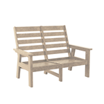 C.R. Plastics Charleston High Back Loveseat