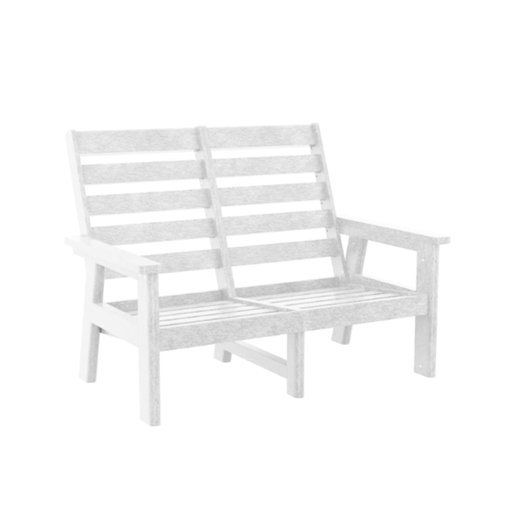 C.R. Plastics C.R. Plastics - Charleston High Back Loveseat