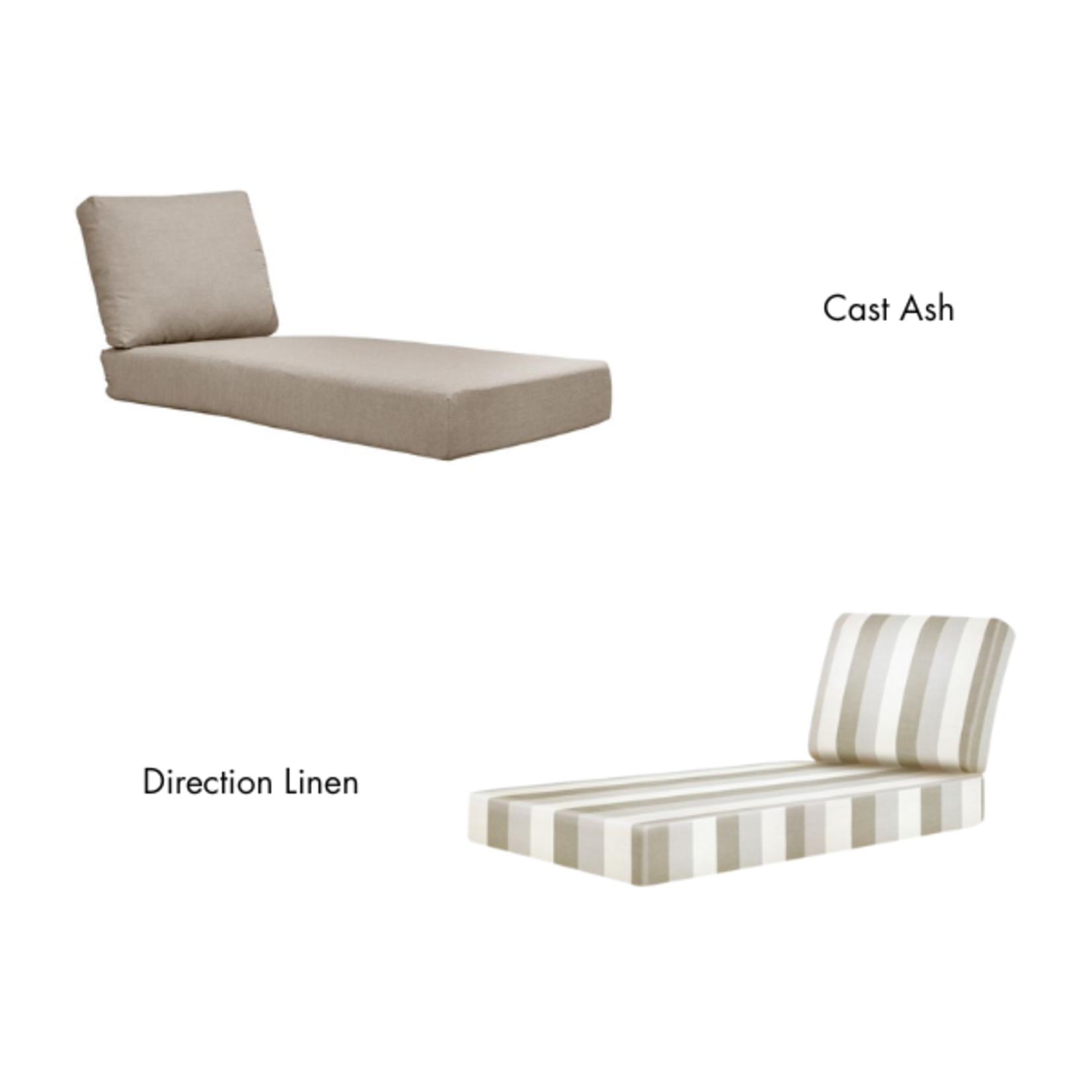 C.R. Plastics C.R. Plastics - Deep Seating Chaise Extension Cushion