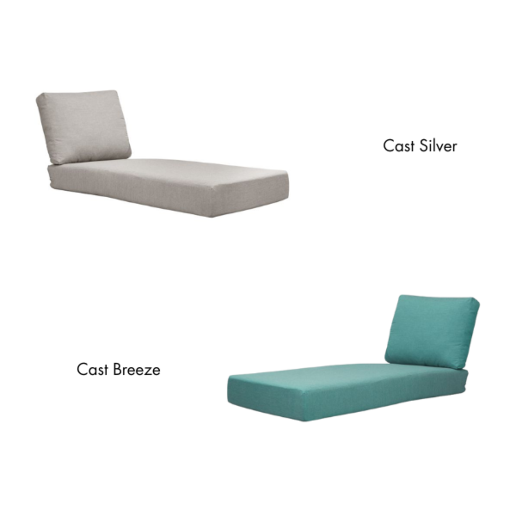 C.R. Plastics C.R. Plastics - Deep Seating Chaise Extension Cushion