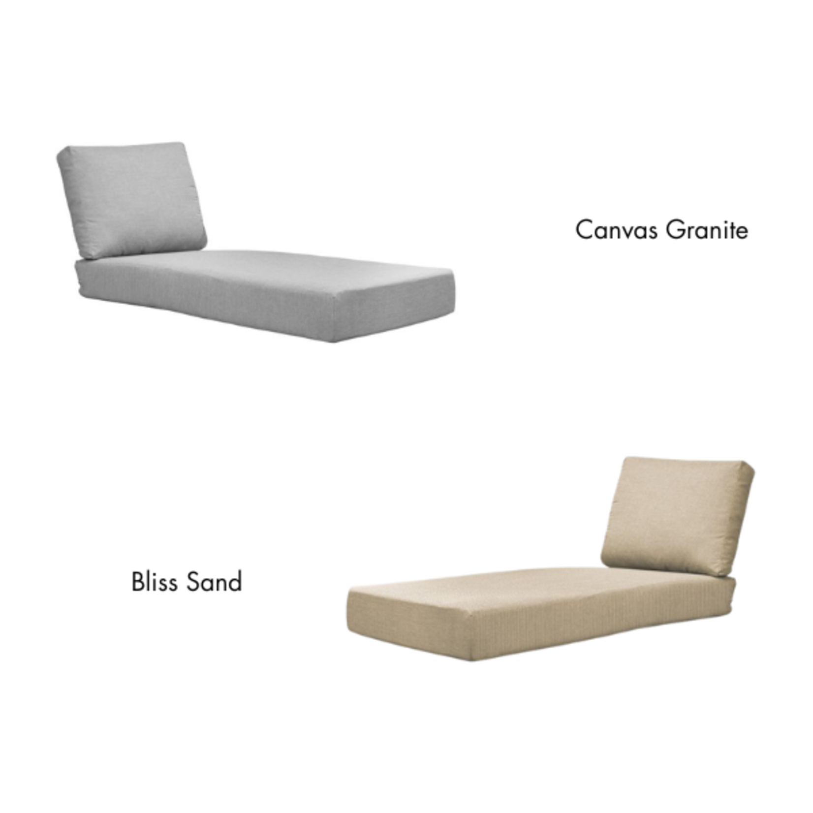 C.R. Plastics C.R. Plastics - Deep Seating Chaise Extension Cushion