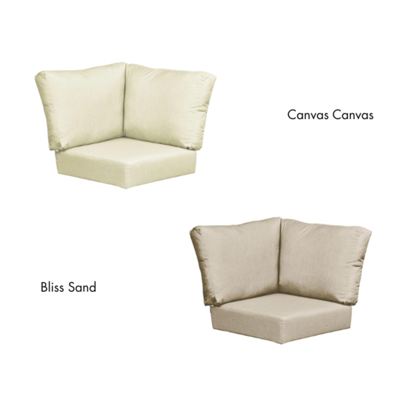 C.R. Plastics C.R. Plastics -Deep Seating Corner Cushion
