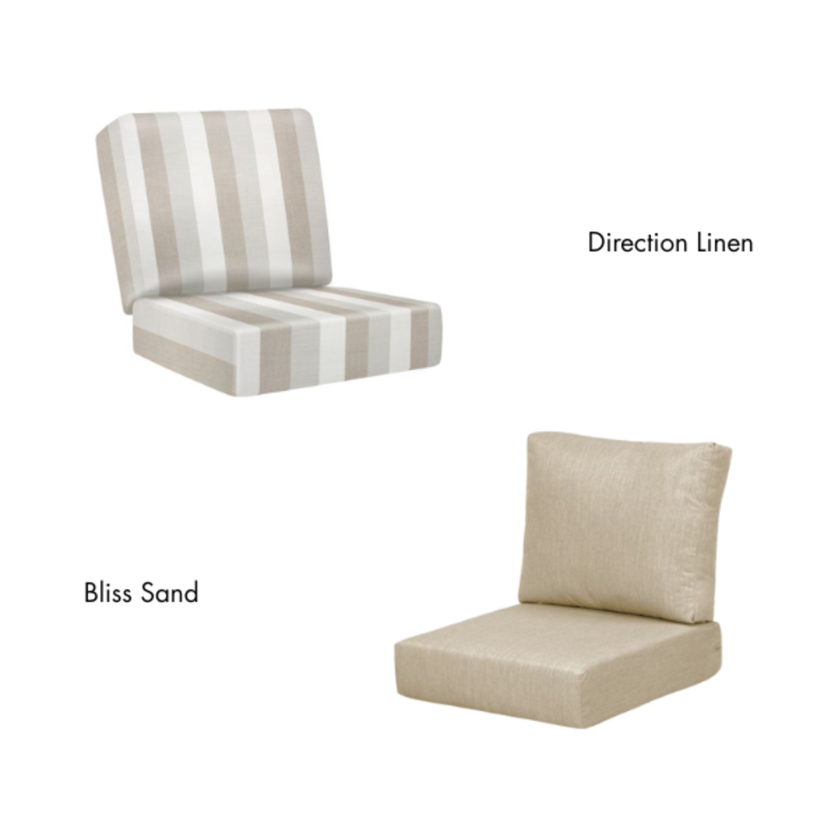 C.R. Plastics C.R. Plastics -Deep Seating Cushion Set