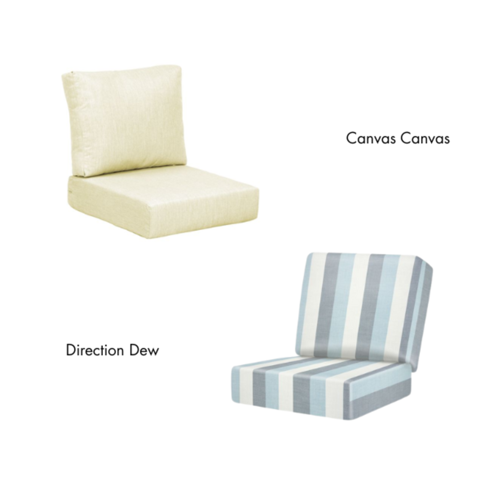 C.R. Plastics C.R. Plastics -Deep Seating Cushion Set