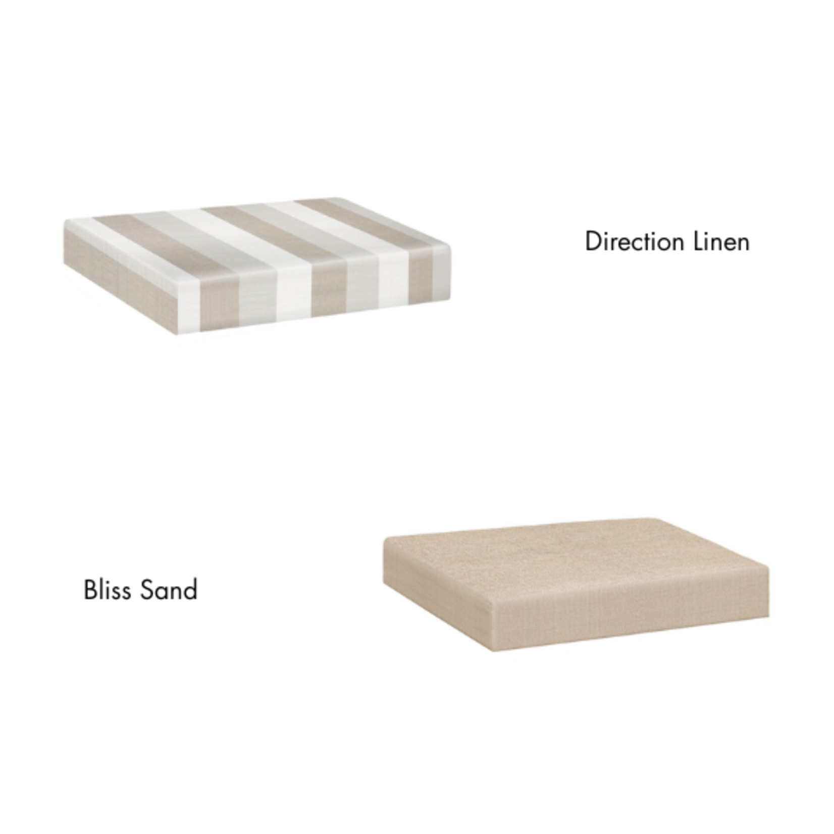 C.R. Plastics C.R. Plastics -Deep Seating Large Ottoman Cushion