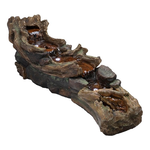 20" Tall Indoor/Outdoor River Rapids Fountain with LED Lights