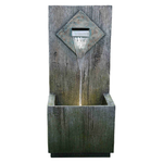 Decorative Resin Fountain - Wooden Board Well
