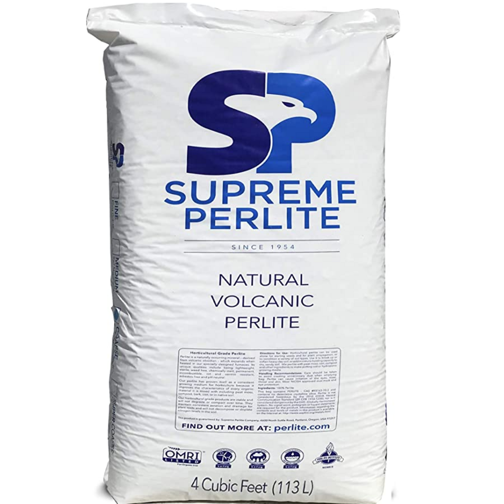 Supreme - Perlite Bales 113L (4 cuft) Propagation Grade