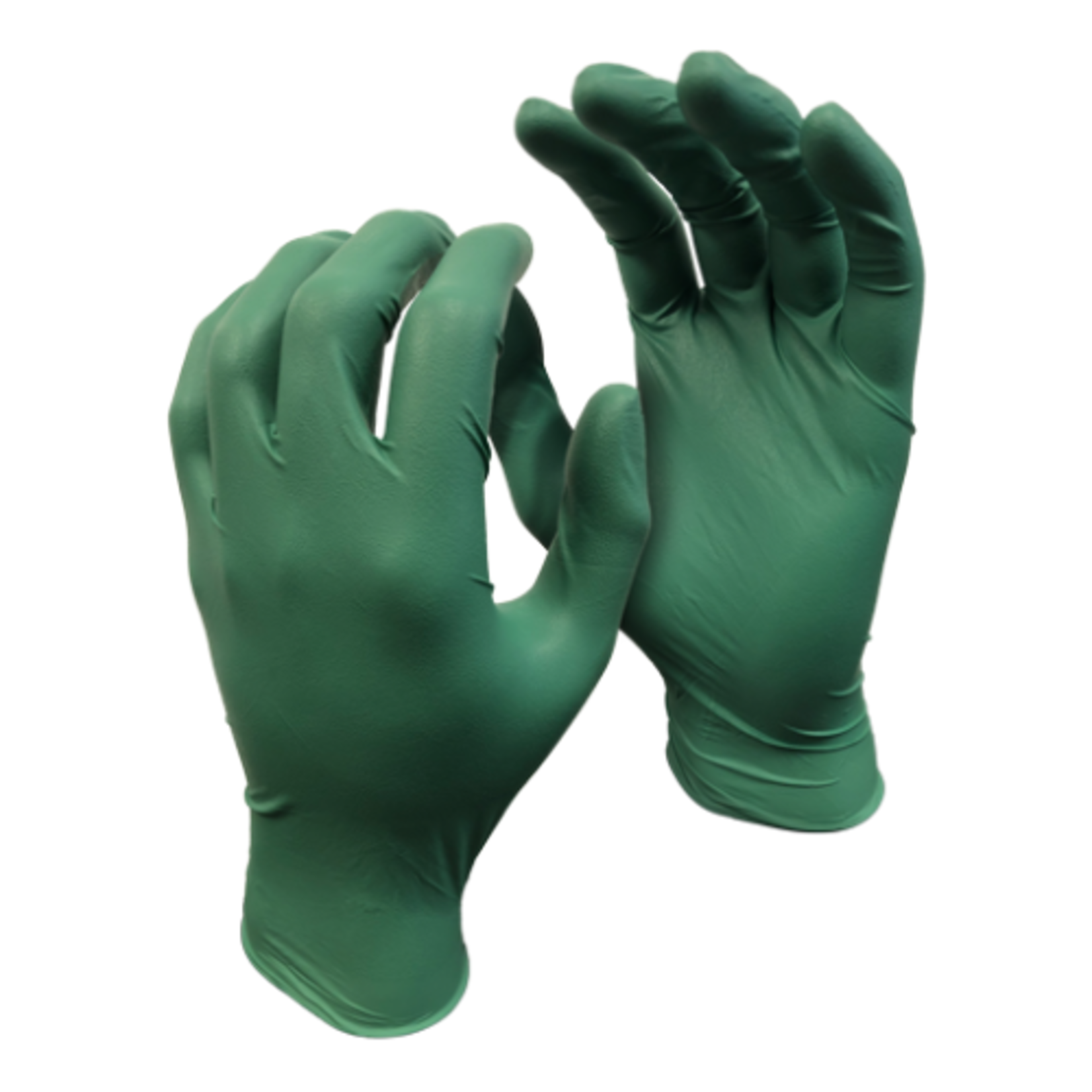 Watson Gloves Watson Gloves - Green Monkey Nitrile Disposable Garden Gloves - 100pk