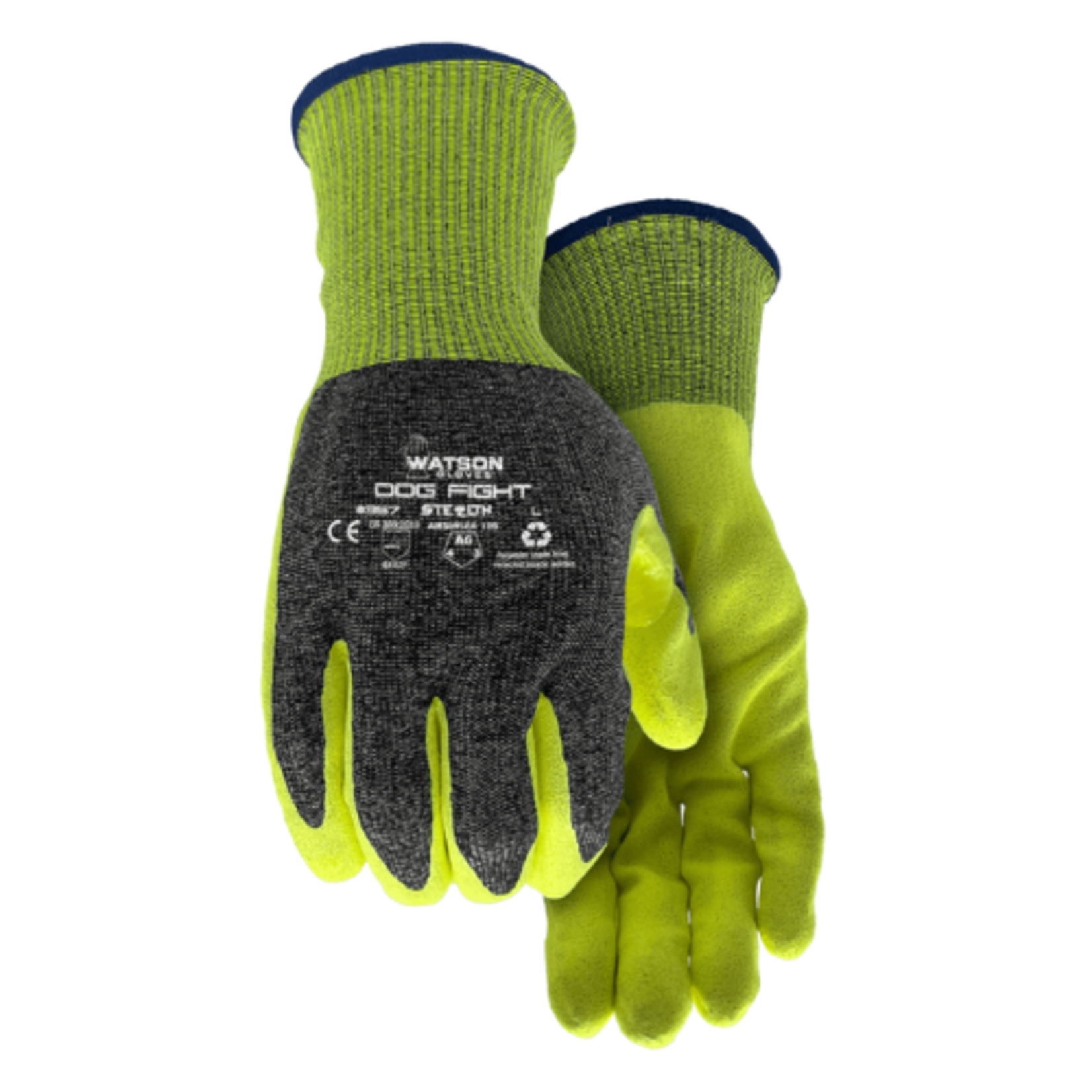 Watson Gloves Watson Gloves - Stealth Dog Fight Cut V Gardening Gloves