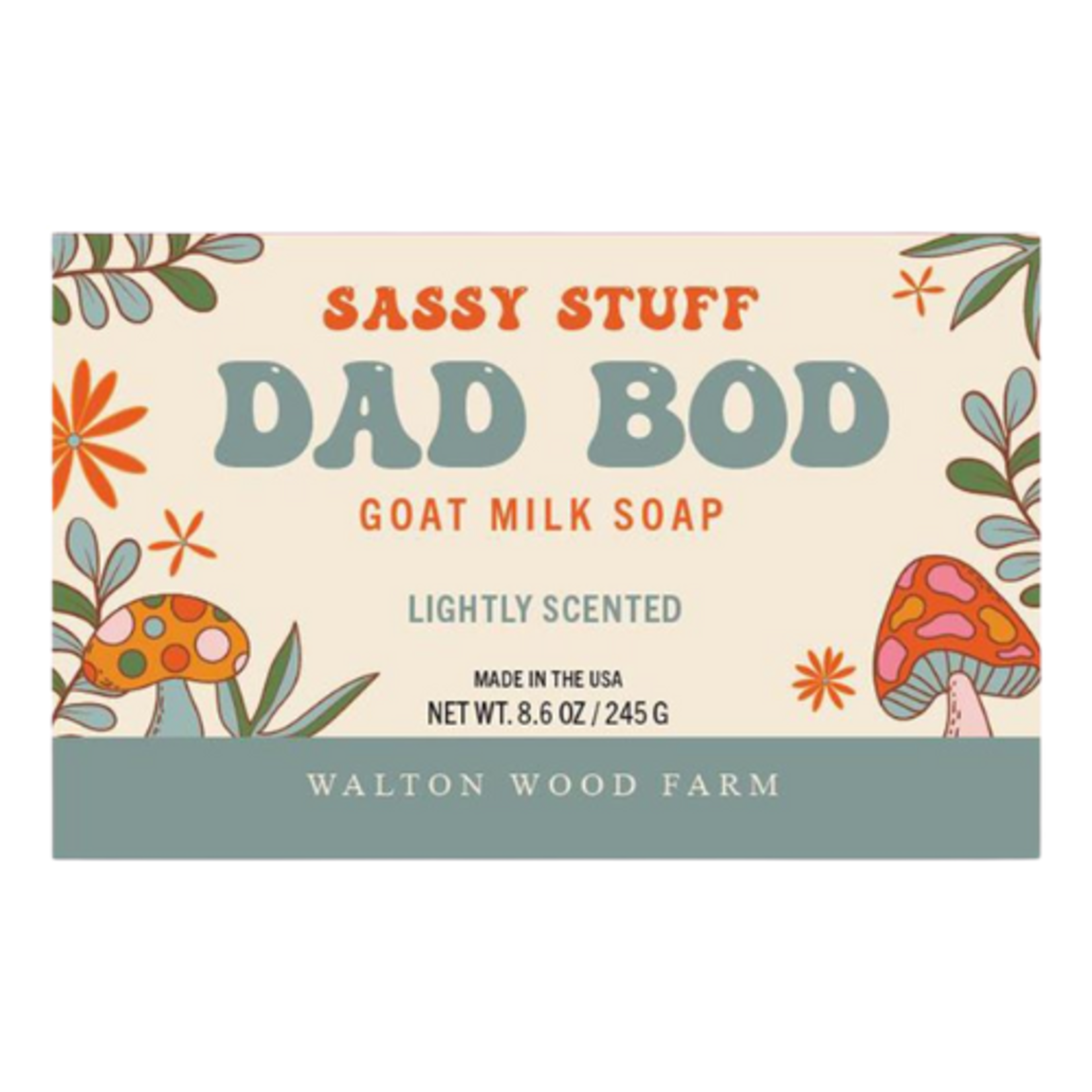 Walton Wood Farm Soap Bar - Dad Bod Goat Milk Soap - 245g
