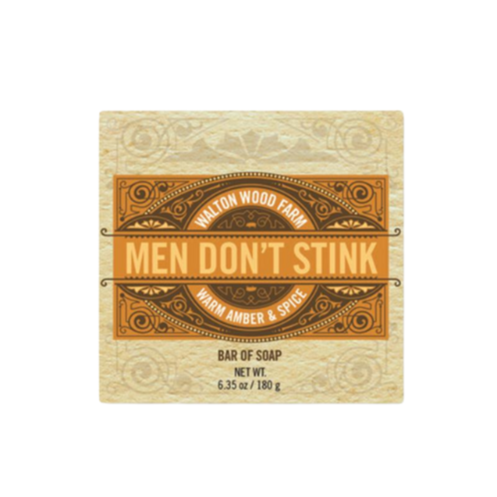 Walton Wood Farm Soap Bar - Men Don’t Stink Small Bar - 180g