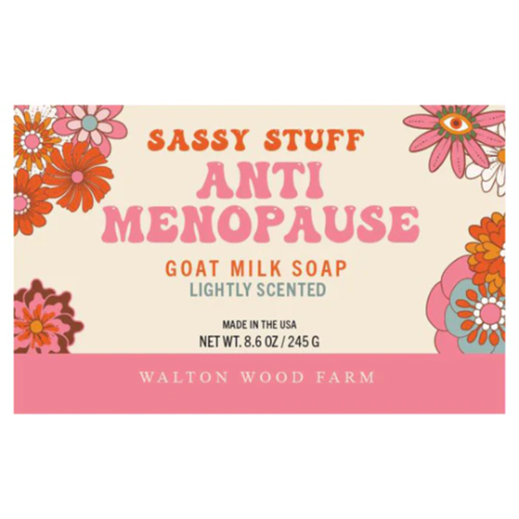 Walton Wood Farm Soap Bar - Anti Menopause Goat Milk Soap - 245g