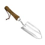 Berry & Bird 13.1 inch Stainless Steel Potting Soils Scoop with Wood Handle