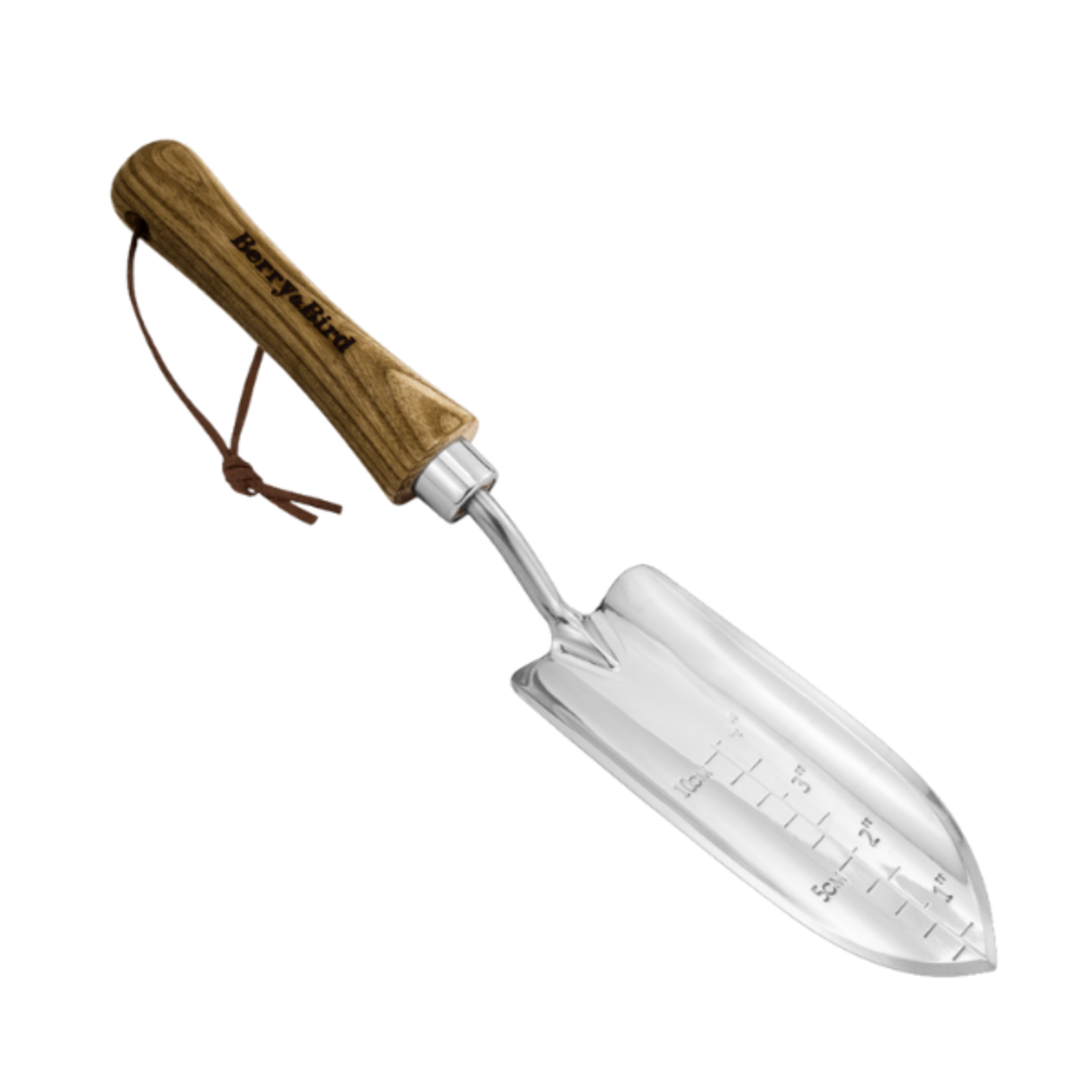 Berry & Bird Transplanter Trowel with Wooden Handle
