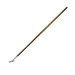 Berry & Bird Gardening Long Handle Weed Puller 59 inch with Wooden Handle Stainless Steel Garden Lawn Manual Weeding Tool