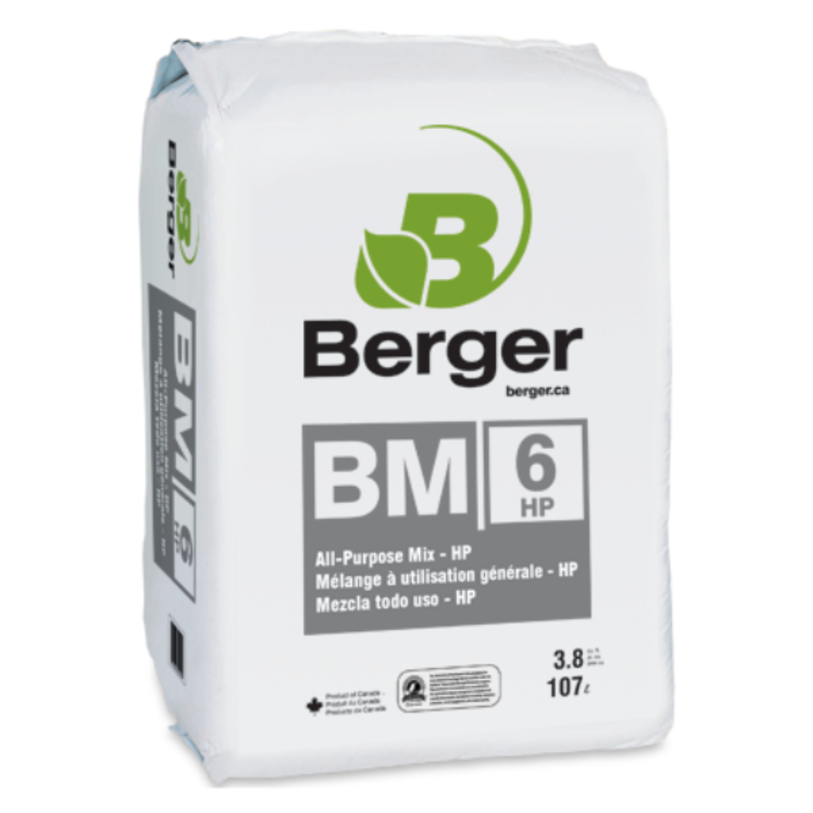 Berger BM6 All Purpose 3.8cu ft / 107 L