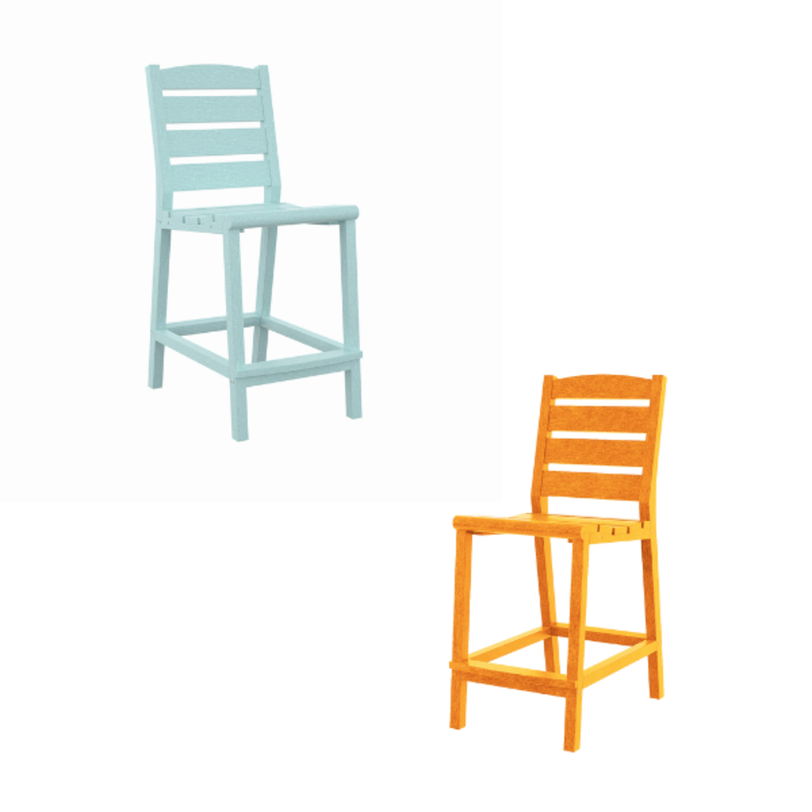 C.R. Plastics C.R. Plastics - Napa Counter Side Chair