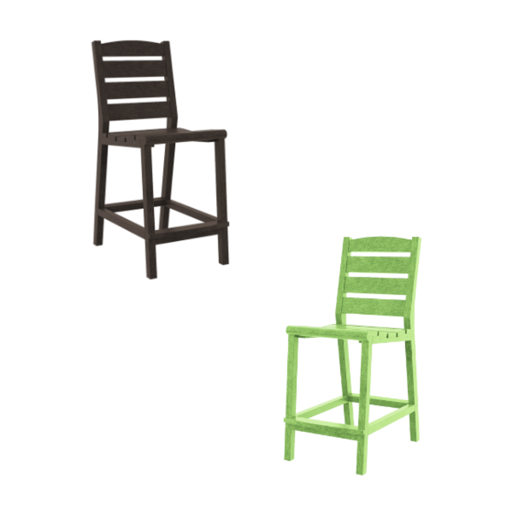 C.R. Plastics C.R. Plastics - Napa Counter Side Chair