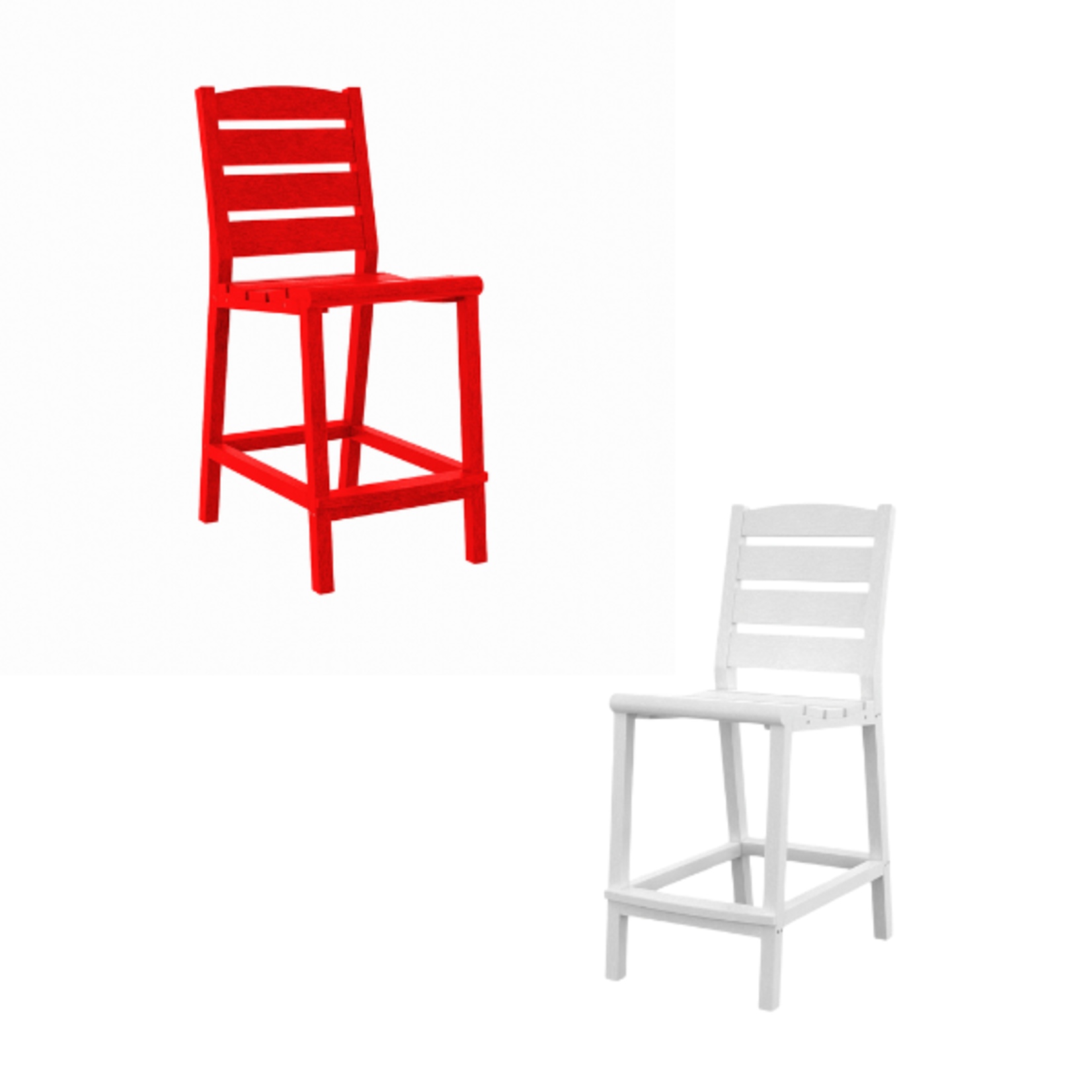 C.R. Plastics C.R. Plastics - Napa Counter Side Chair