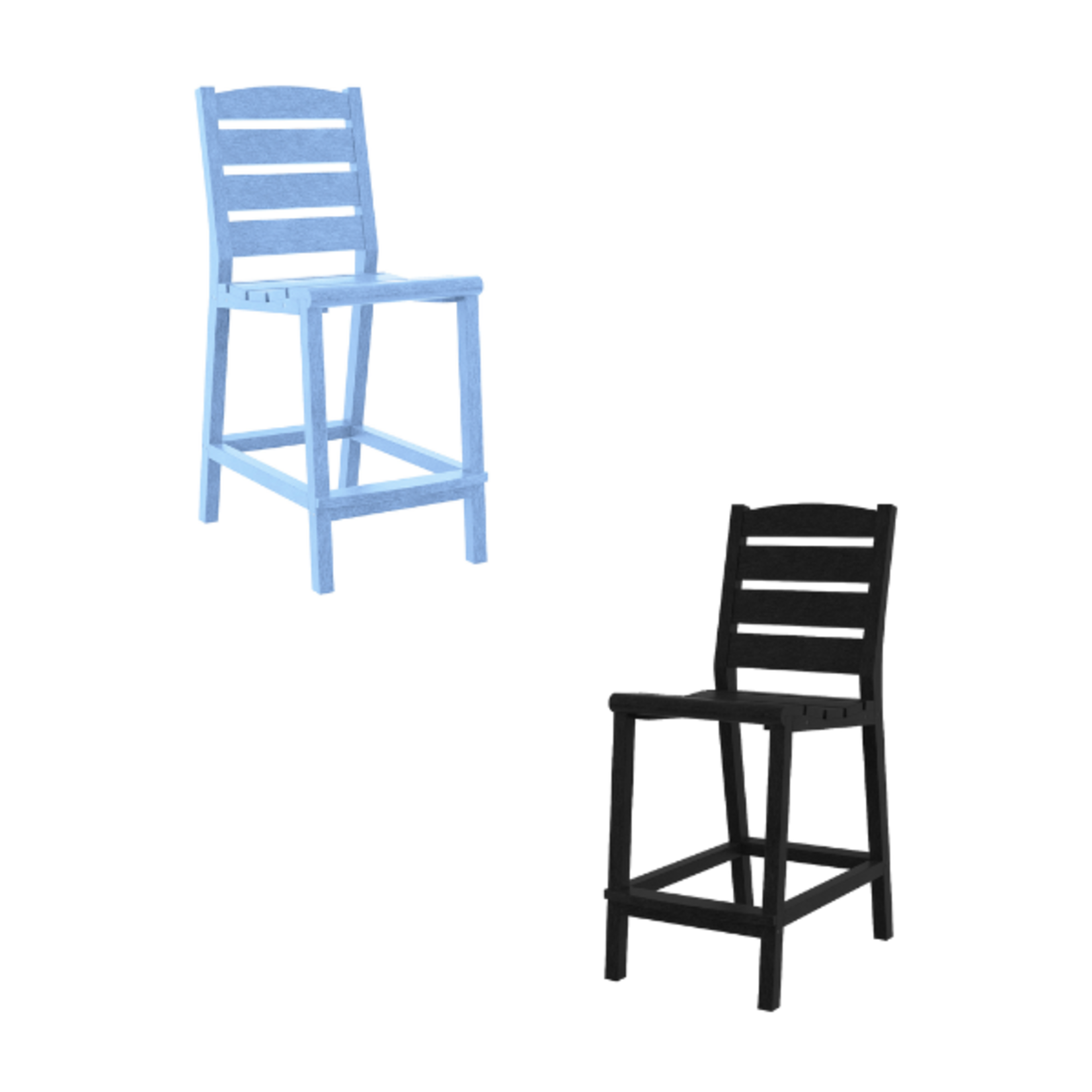 C.R. Plastics C.R. Plastics - Napa Counter Side Chair