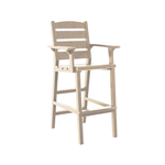 C.R. Plastics Napa Pub Arm Chair