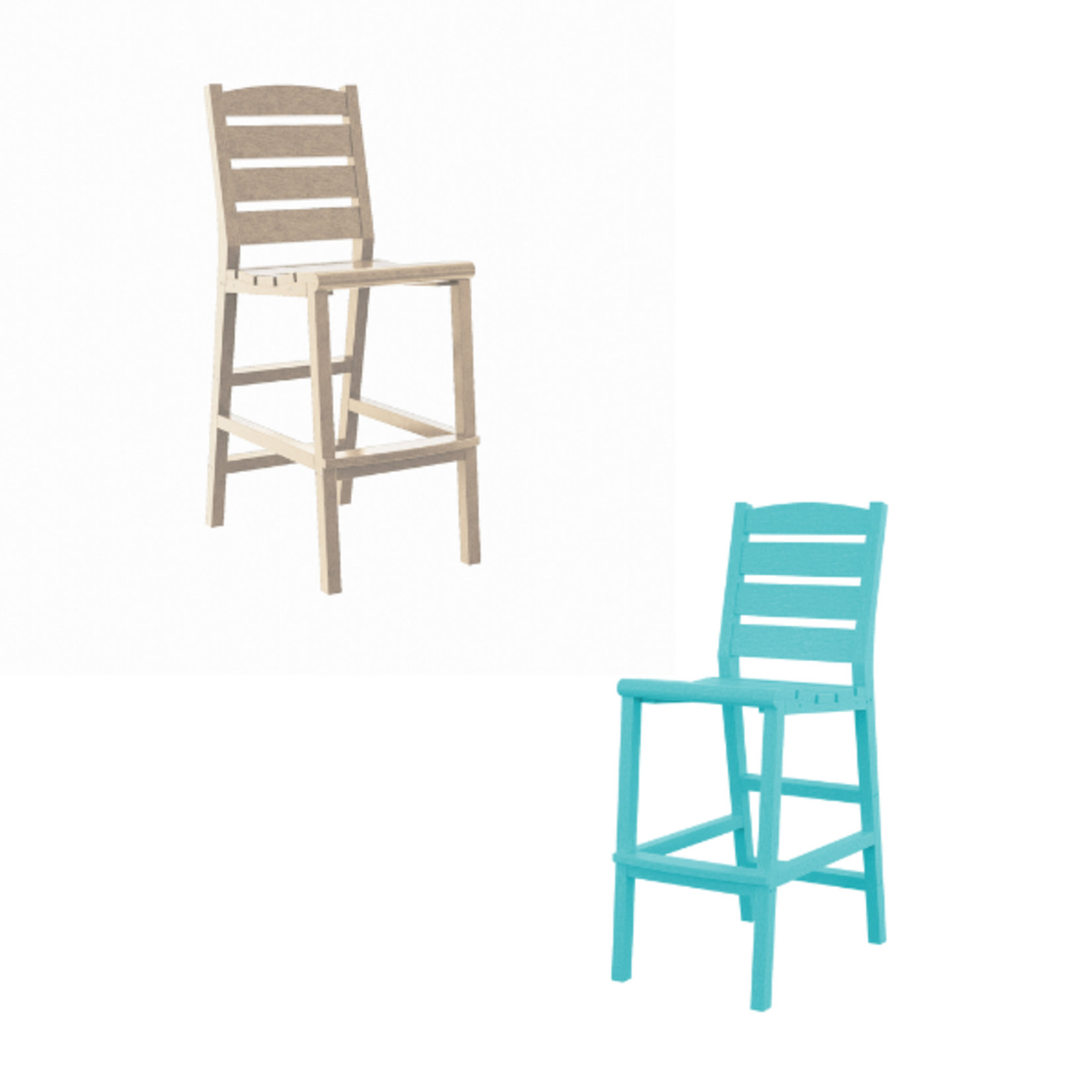 C.R. Plastics C.R. Plastics - Napa Pub Side Chair