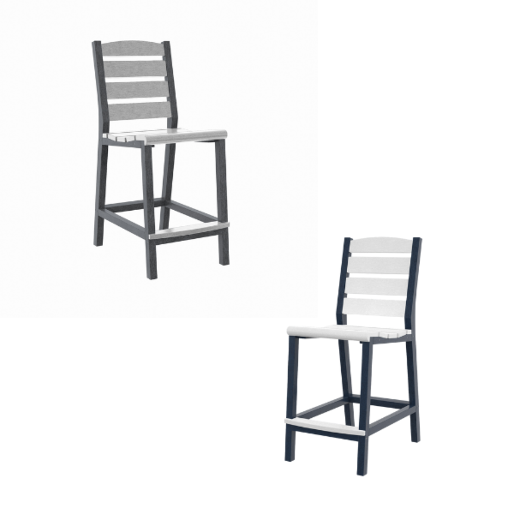 C.R. Plastics C.R. Plastics - Napa Counter Side Chair