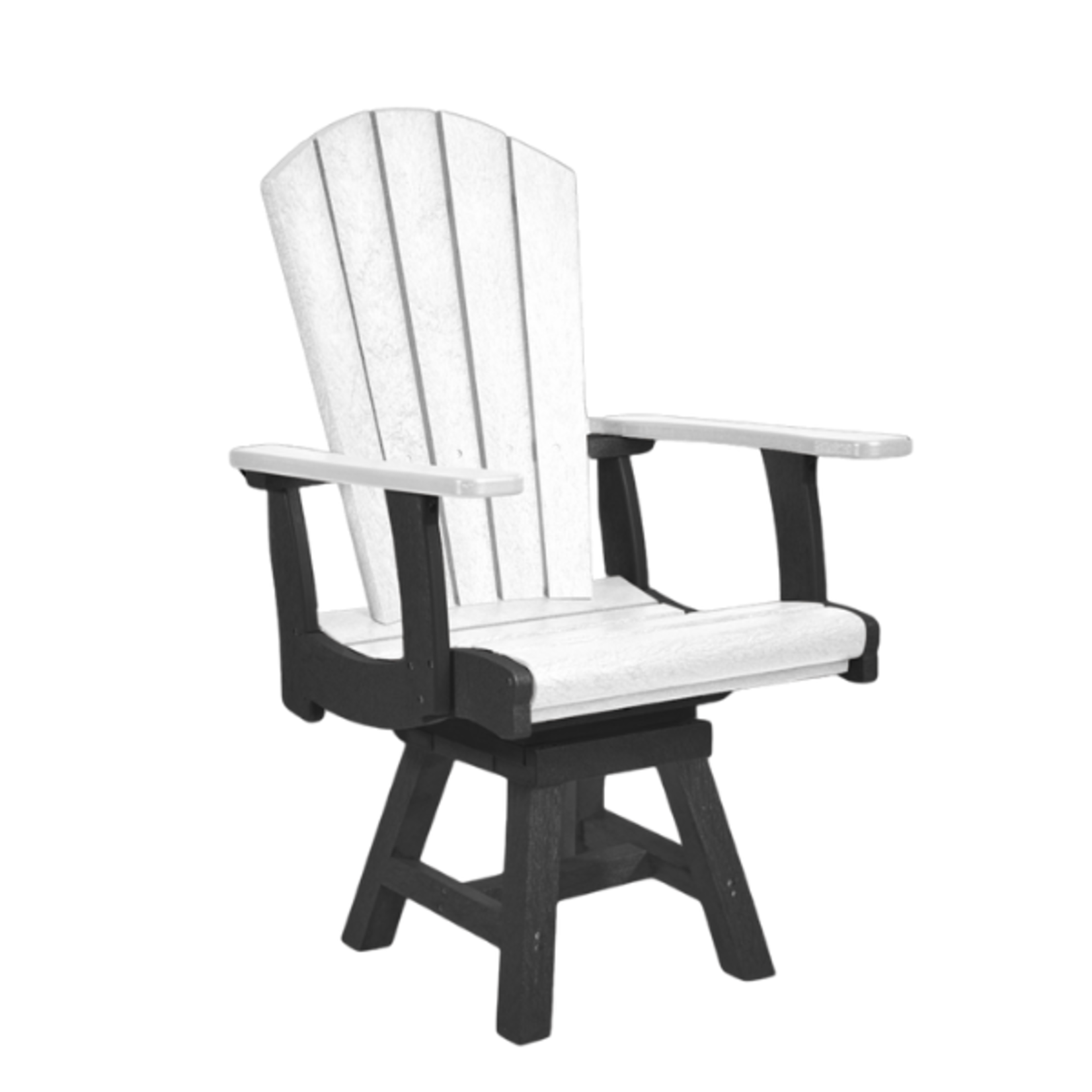 C.R. Plastics C.R. Plastic - Addy Swivel Dining Arm Chair
