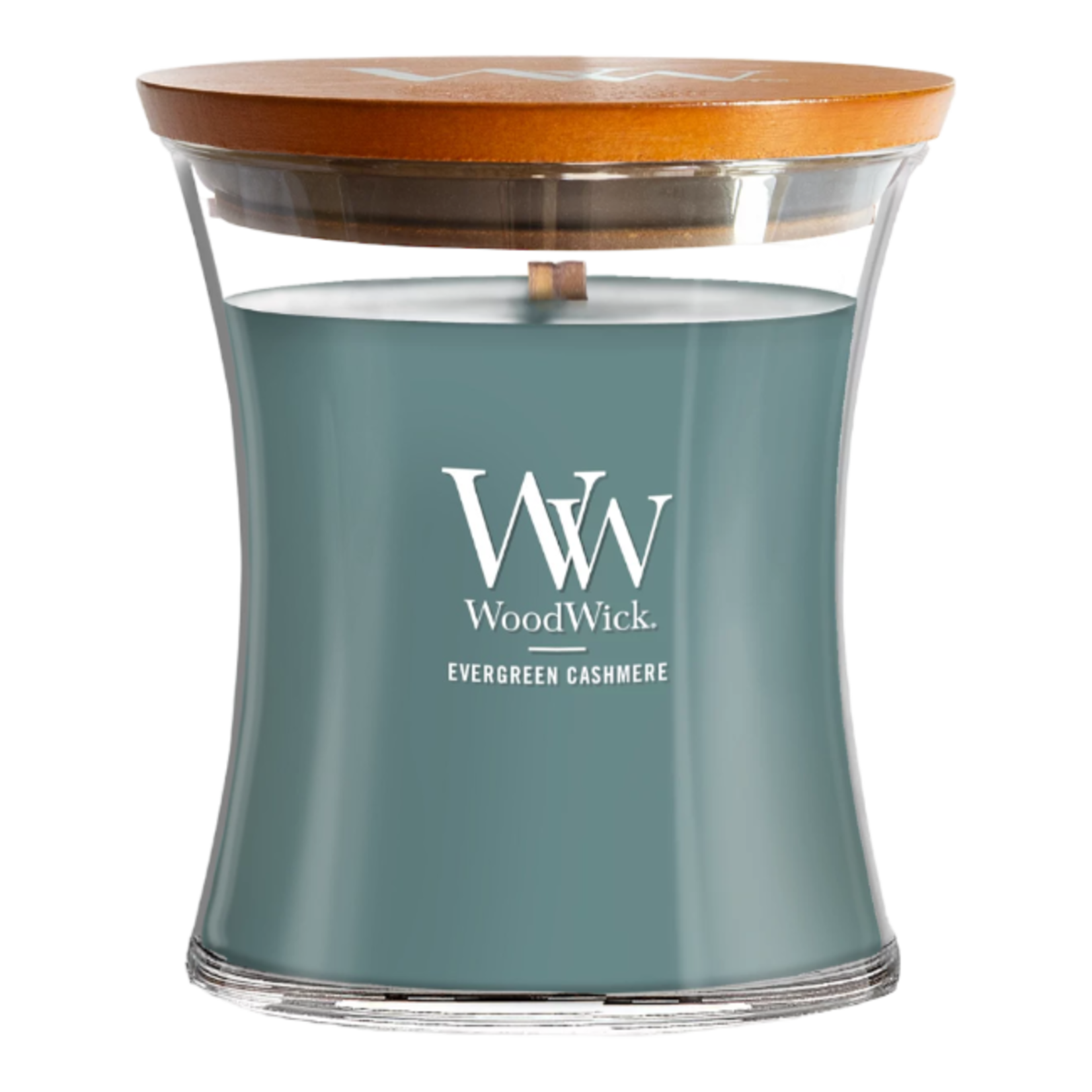 Woodwick Candles Woodwick Medium Hourglass Candle - Evergreen Cashmere