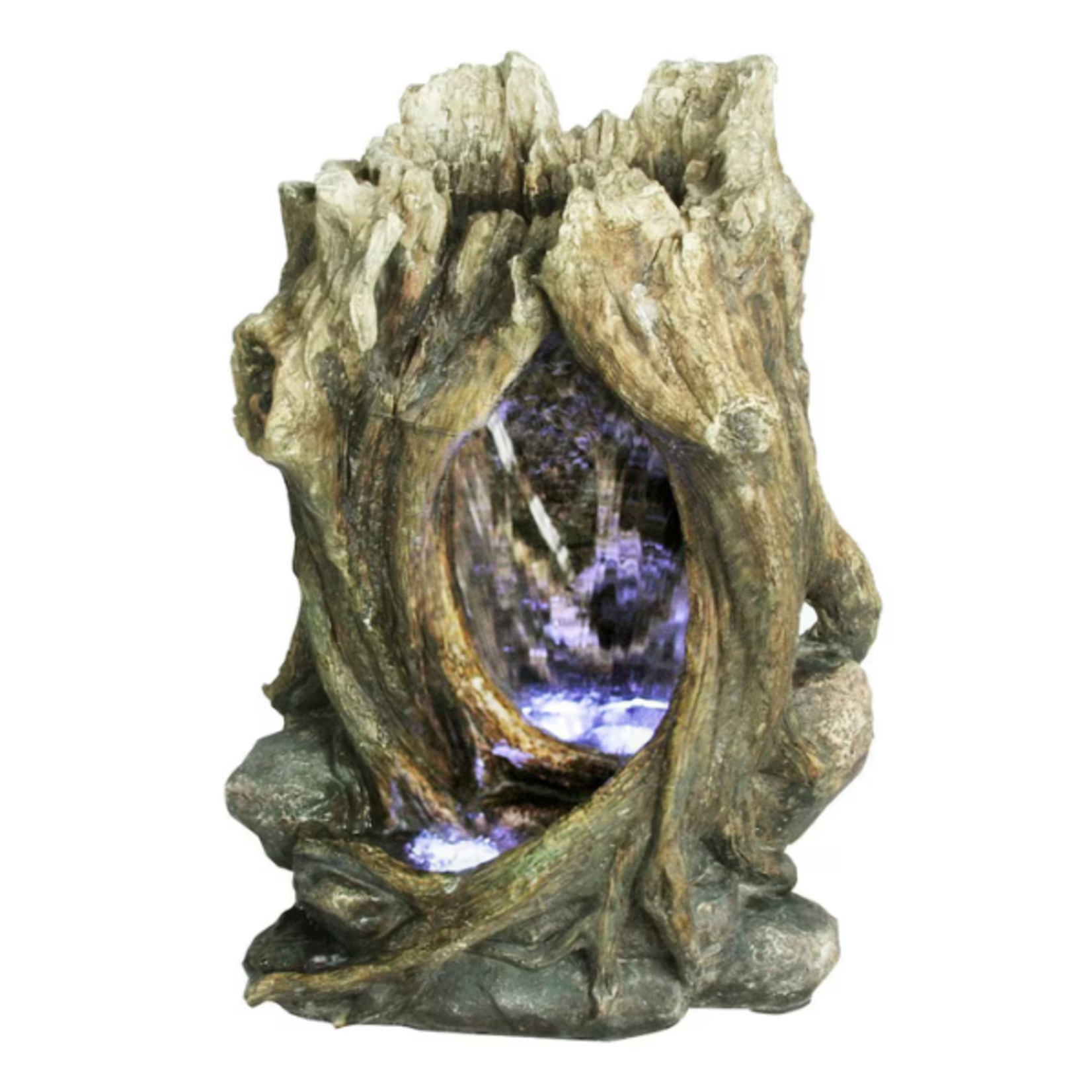 Fountain - Tree Trunk w/ LED