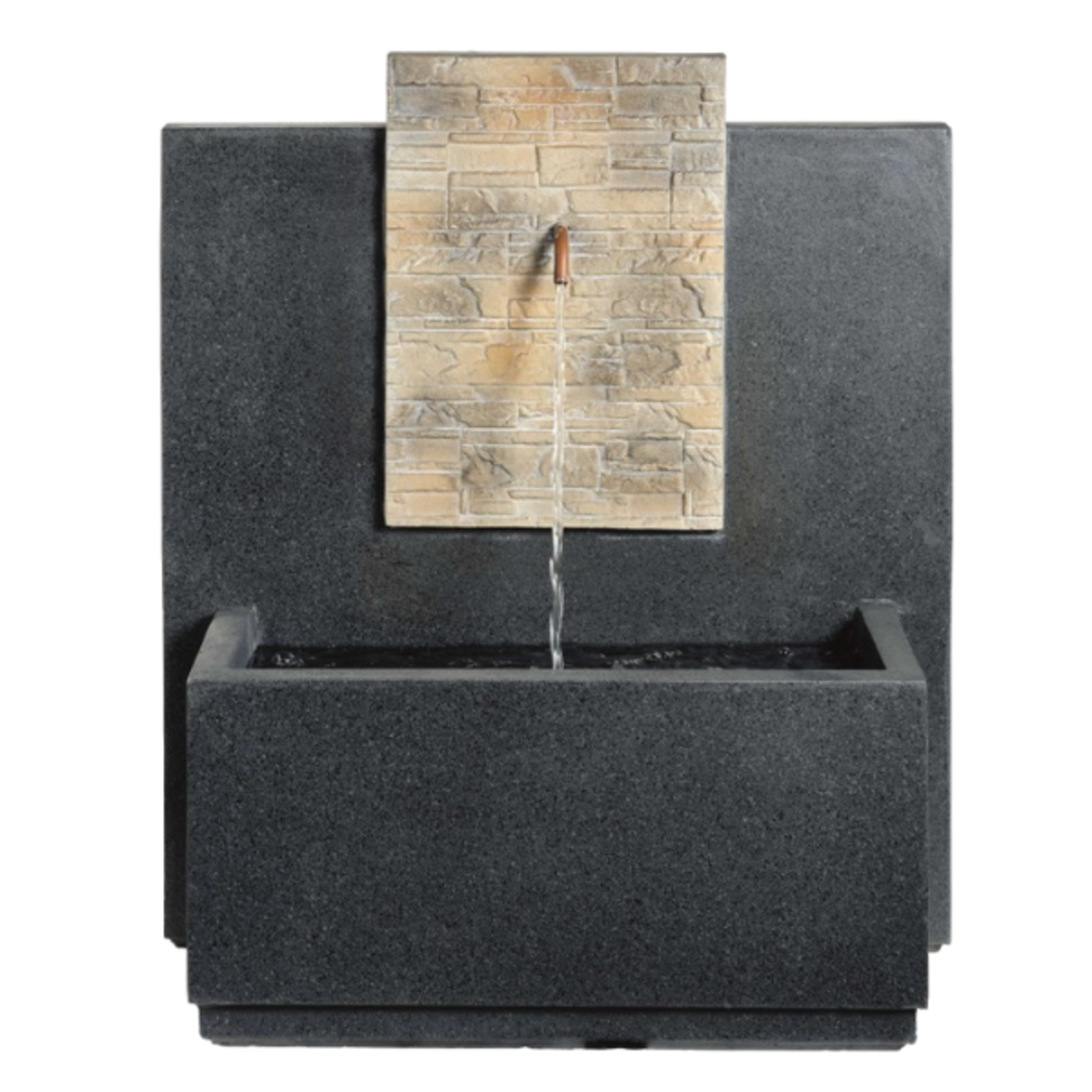Lumineo Lumineo - Lightweight Rectangular Faucet Fountain - Gray