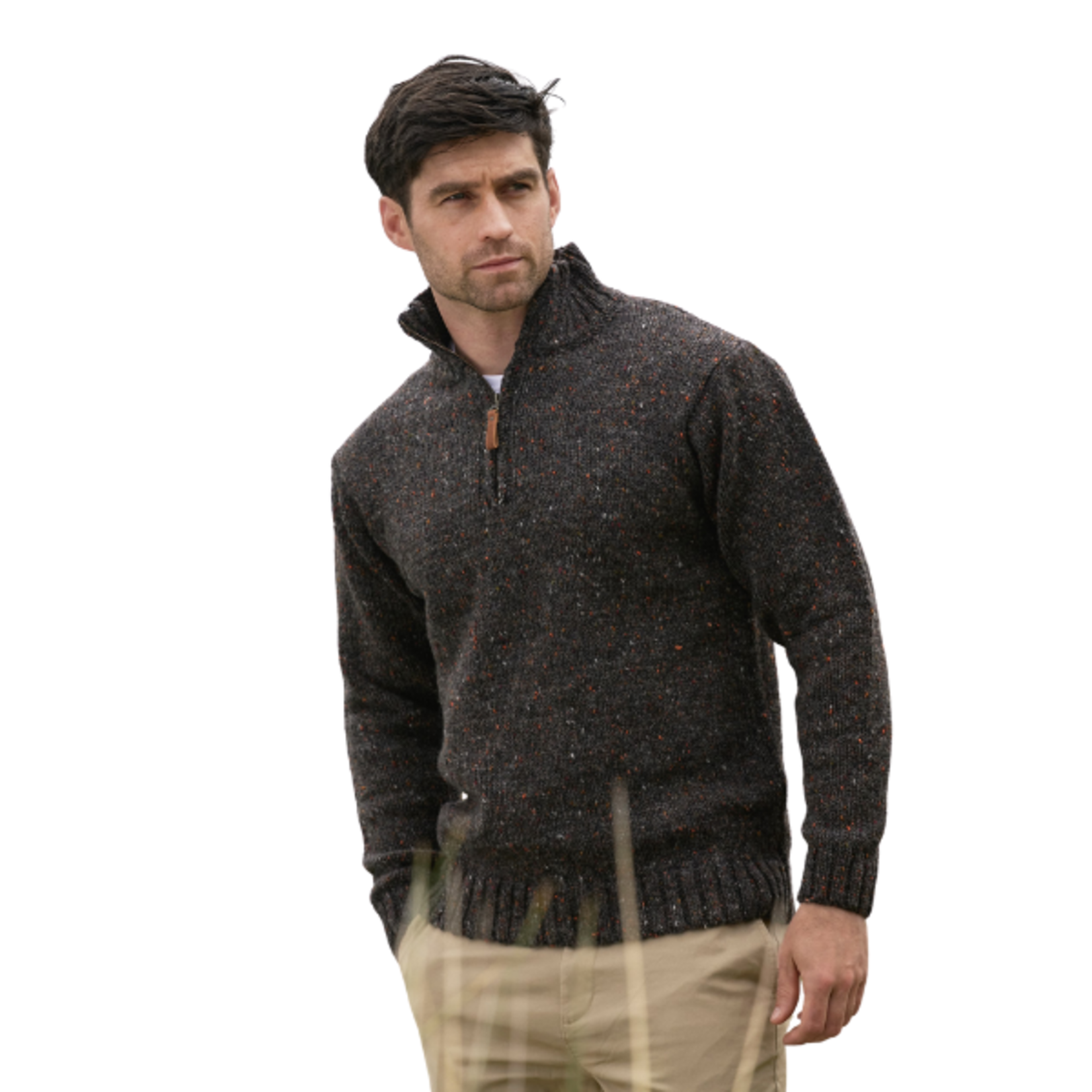 West End Knitwear - Kilcar Half Zip Sweater