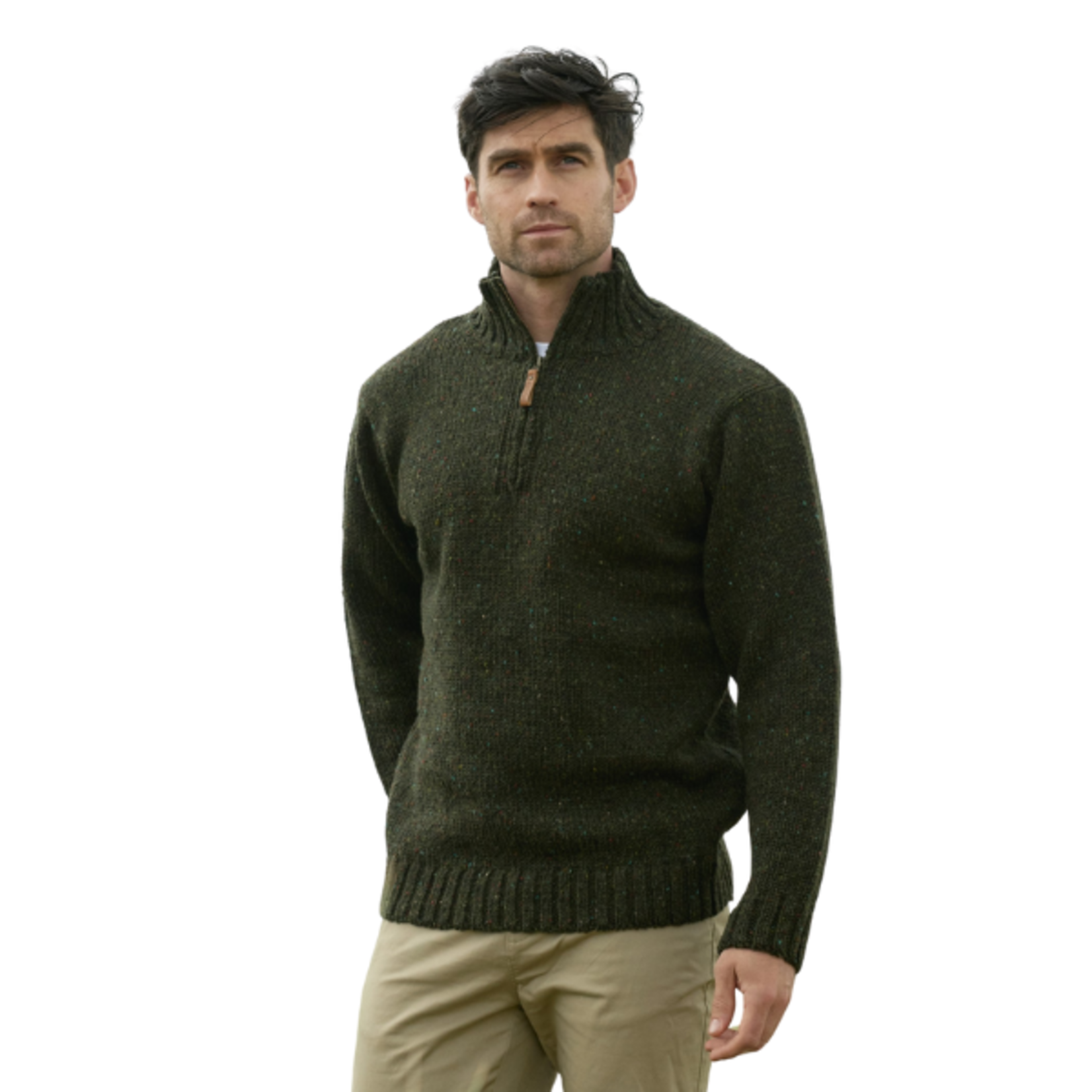 West End Knitwear - Kilcar Half Zip Sweater