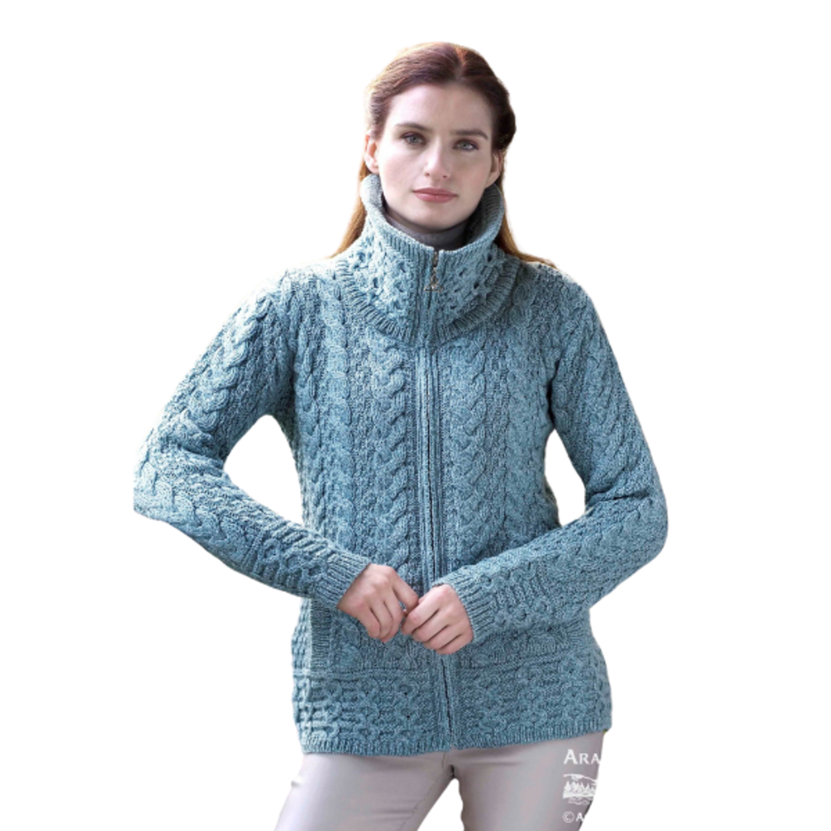 West End Knitwear - Louisburgh Double Collar Cardigan