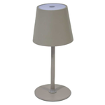 Grey Plastic Table Lamp