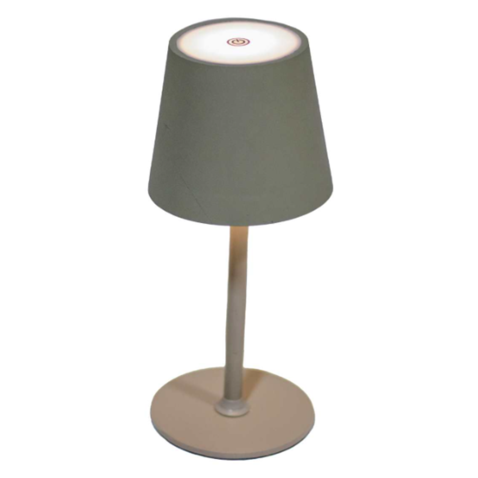 Splash Grey Plastic Table Lamp