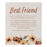 Verse Table Plaque/Hang Best Friend