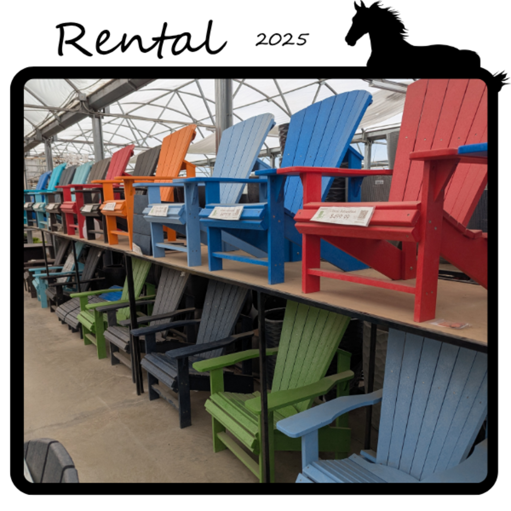 Green Spot Rentals Rental - Adirondack Chair