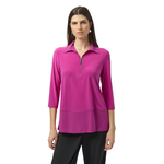 Joseph Ribkoff Casual Hip-length Zipper Top