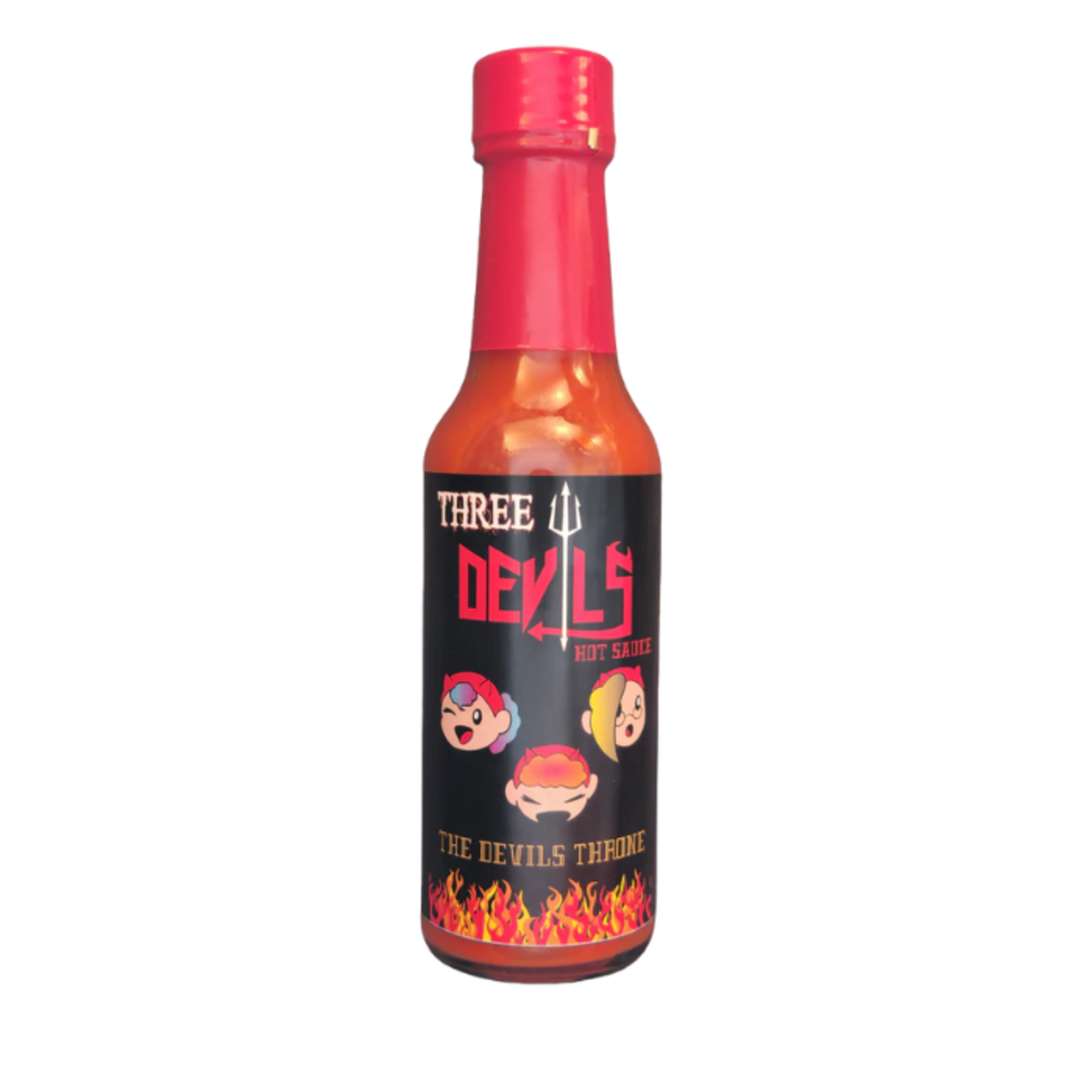 Three Devils Three Devils - Hot Sauce - Devil's Throne 150ml (5oz)
