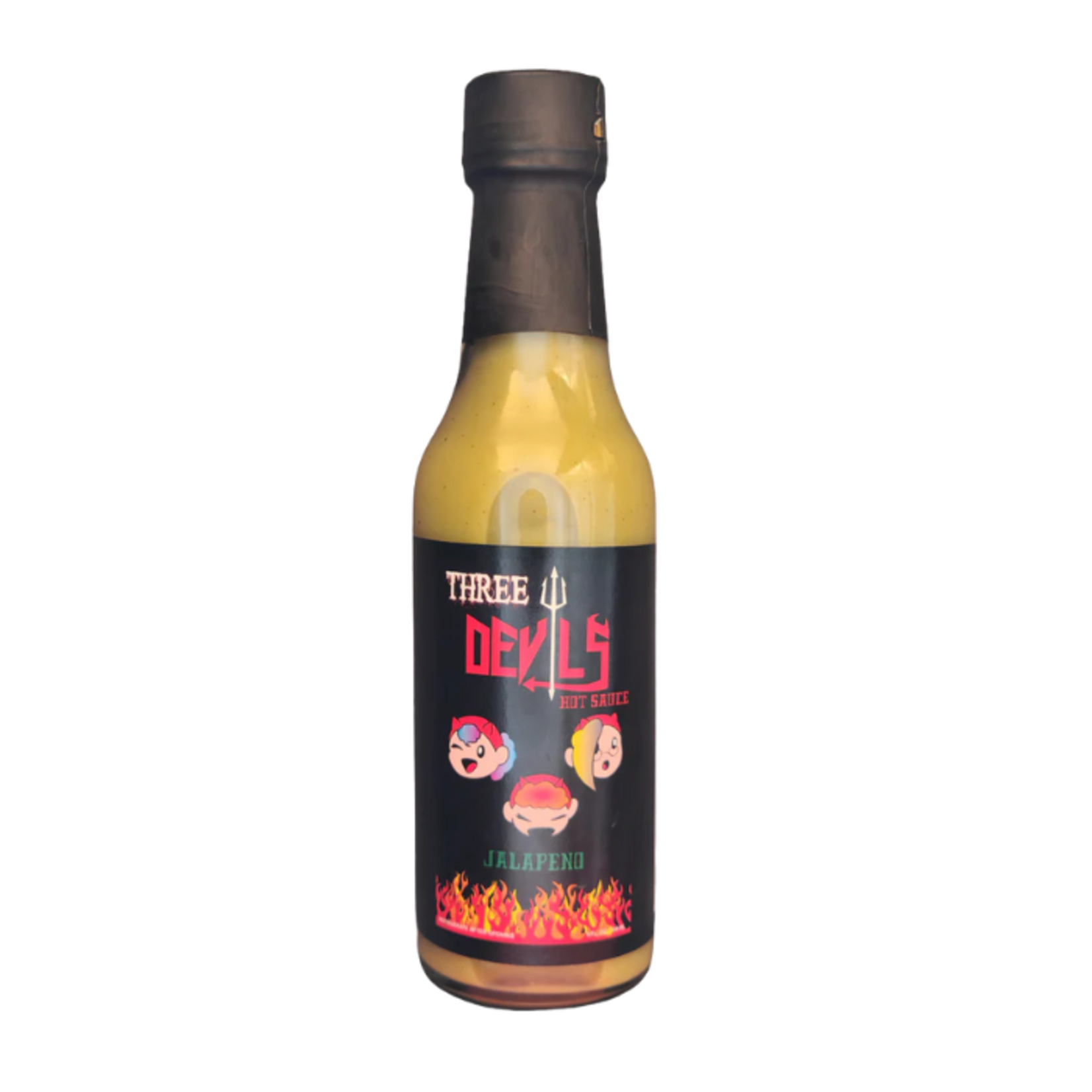 Three Devils Three Devils - Hot Sauce - Jalapeno 150ml (5oz)
