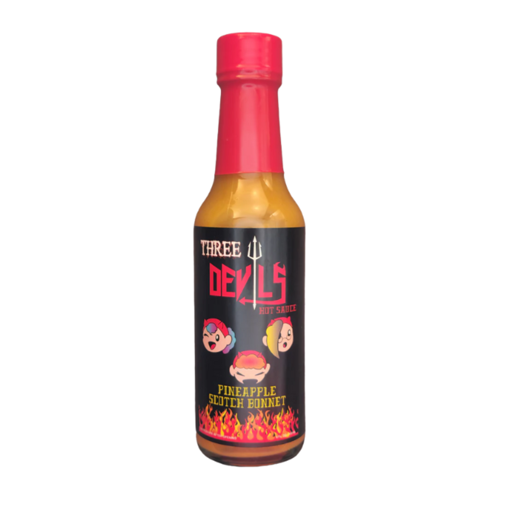 Three Devils - Hot Sauce - Pineapple Scotch Bonnet 150ml (5oz)
